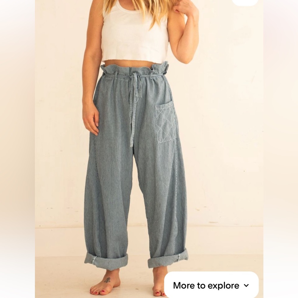Longway Japanese Stripe Origami Pant